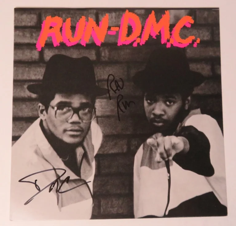 RUN DMC Signed Autograph Auto 