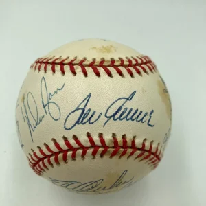 1969 New York Mets WS Champs Team Signed Baseball Tom Seaver Nolan Ryan JSA COA