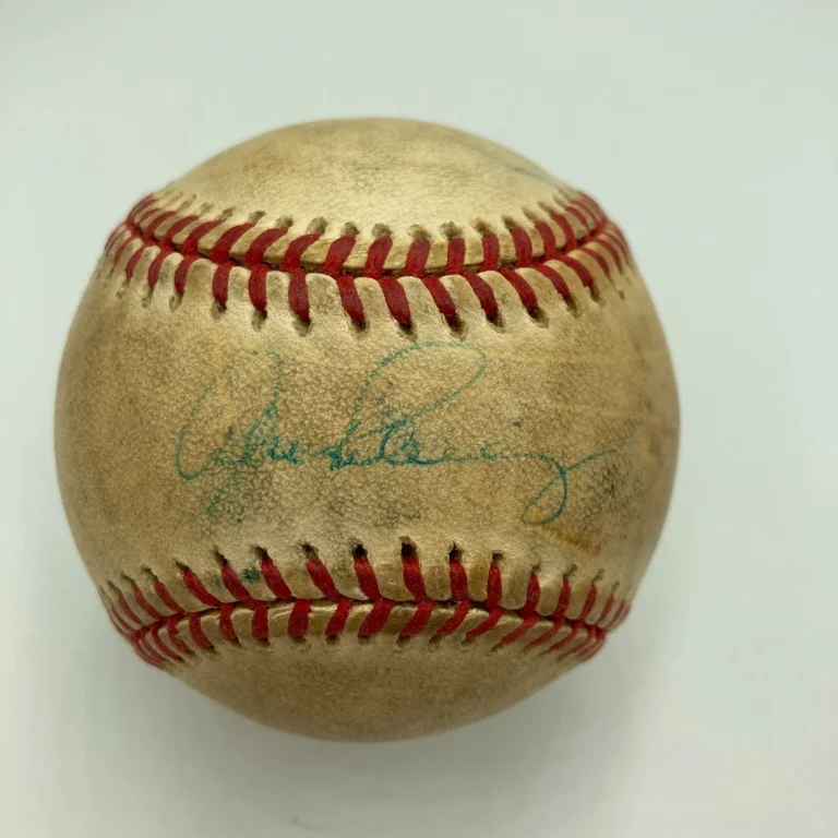 Alex Rodriguez Signed 1990's Game Used American League Baseball JSA COA