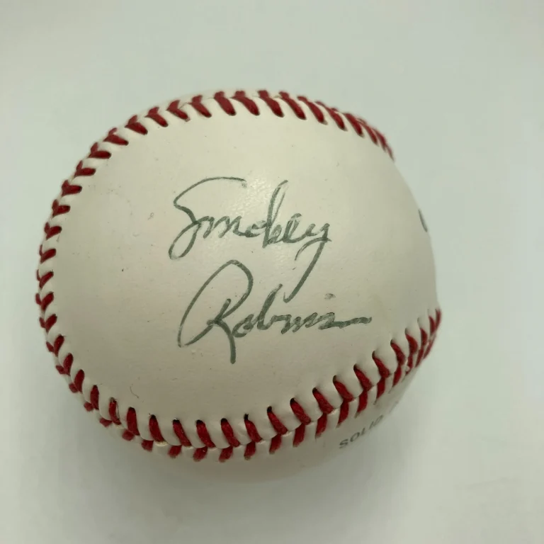 Smokey Robinson Signed Rawlings Official League Baseball JSA COA Celebrity