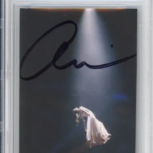 Ariana Grande SIGNED Eternal Sunshine Floating Art Card BAS Beckett COA Auto
