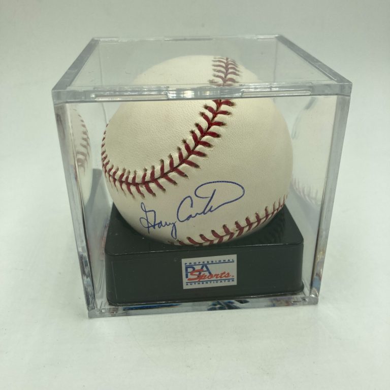Gary Carter Signed Major League Baseball PSA DNA Graded 10 GEM MINT