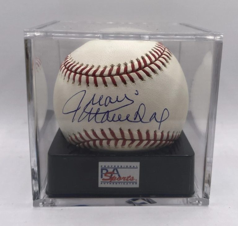 Juan Marichal Signed Major League Baseball PSA DNA Graded 10 GEM MINT