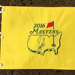 * FUZZY ZOELLER * signed autographed * MASTERS FLAG * 1979 Winner * 2