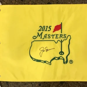 * JACK NICKLAUS * signed autographed * MASTERS FLAG * 6x Winner * PROOF * 1