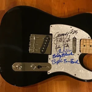 * COMMANDER CODY & HIS LOST PLANET AIRMEN * signed electric guitar *FULL BAND* 1