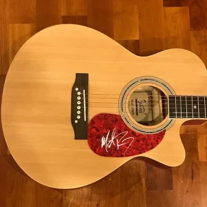 * MICHAEL RAY * signed acoustic guitar * ONE THAT GOT AWAY * PROOF * 2