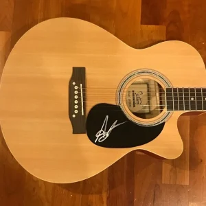 * ANDY GRAMMER * signed acoustic guitar * HONEY, IM GOOD * 1
