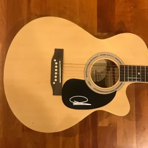 * DUSTIN LYNCH * signed autographed acoustic guitar * SMALL TOWN BOY * 3