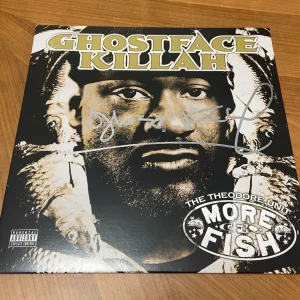 * GHOSTFACE KILLAH * signed album * MORE FISH * WU TANG CLAN * 1