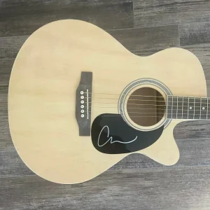* CAM OCHS * signed acoustic guitar * BURNING HOUSE * COA * 1