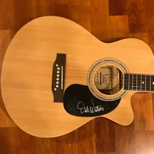 * DALE WATSON * signed autographed acoustic guitar * AMERIPOLITAN * 3