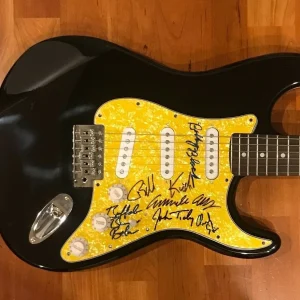 * COMMANDER CODY & HIS LOST PLANET AIRMEN * signed electric guitar *FULL BAND* 2