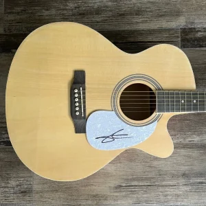 * CHASE RICE * signed acoustic guitar * EYES ON YOU * COA * 3