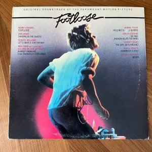 * KEVIN BACON * signed soundtrack album * FOOTLOOSE * COA * 2
