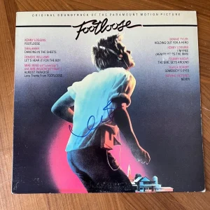 * KEVIN BACON * signed soundtrack album * FOOTLOOSE * COA * 3