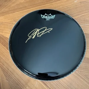 * STEVE FERRONE * signed 12" REMO drumhead * TOM PETTY AND THE HEARTBREAKERS * 1