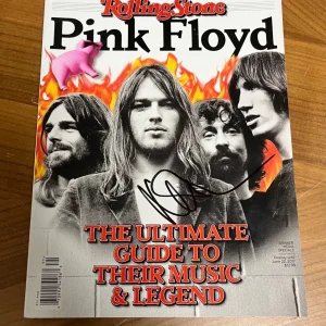 * NICK MASON * signed Rolling Stone Magazine * PINK FLOYD * 2