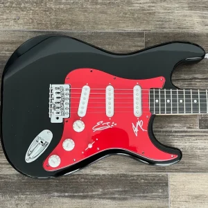 * BLACK PUMAS * signed electric guitar * ERIC BURTON &ADRIAN QUESADA * 2