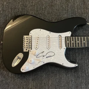 * CHRIS DAUGHTRY * signed guitar * ITS NOT OVER * COA * 1