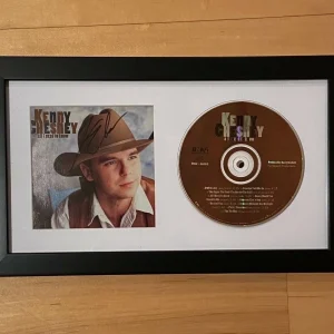 * KENNY CHESNEY * signed framed CD * ALL I NEED TO KNOW * COA * 1