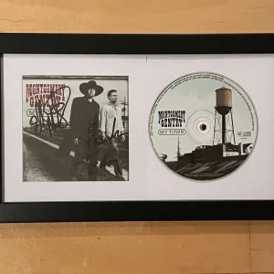 * MONTGOMERY GENTRY * signed framed CD * MY TOWN * EDDIE TROY * COA * 1