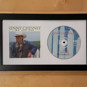 * KENNY CHESNEY * signed framed CD * ME AND YOU * COA * 1