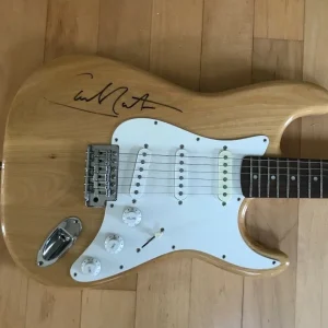 * CARLOS SANTANA * signed autographed electric guitar * WOODSTOCK * SMOOTH * 4