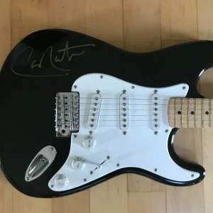 * CARLOS SANTANA * signed autographed electric guitar * WOODSTOCK * SMOOTH * 3