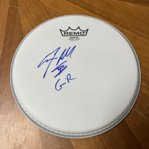 * STEVEN ADLER * signed 10" REMO drumhead * GUNS N' ROSES * DRUMMER * 2