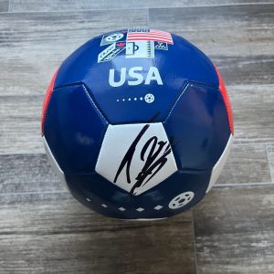 * TIM WEAH * signed soccer ball * USMNT * USA * 2022 FIFA WORLD CUP QATAR *