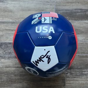 * WESTON MCKENNIE * signed soccer ball * USMNT * USA * 2022 FIFA WORLD CUP QATAR
