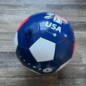* CHRISTIAN PULISIC * signed soccer ball * USMNT * 2022 FIFA WORLD CUP QATAR
