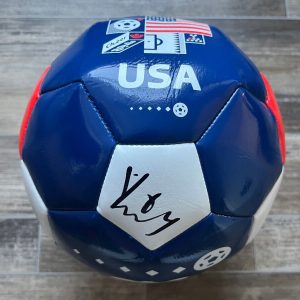 * YUNUS MUSAH * signed soccer ball * USMNT * 2022 FIFA WORLD CUP QATAR