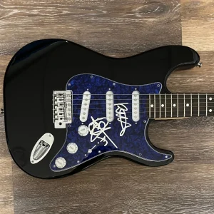 * BAUHAUS * signed electric guitar * DANIEL ASH * KEVIN HASKINS * LOVE & ROCKETS