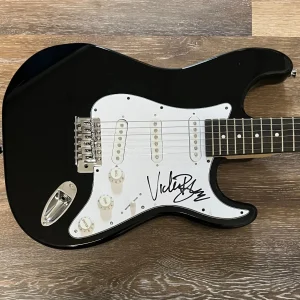 *  VICKI BLUE * signed electric guitar * THE RUNAWAYS * VICTORY TISCHLER-BLUE *