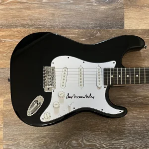 * CHARLIEONAFRIDAY * signed electric guitar * SAME FRIENDS * CHARLIE FINCH * 3