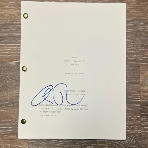 * ELI ROTH * signed full movie script * HOSTEL * 1