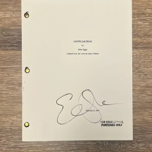 * ELISABETH SHUE * signed full movie script * LEAVING LAS VEGAS * 1
