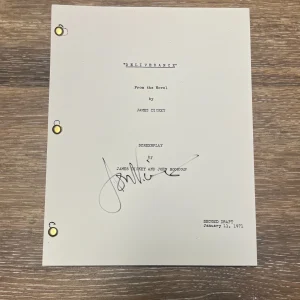 * JON VOIGHT * signed full movie script * DELIVERANCE * 1