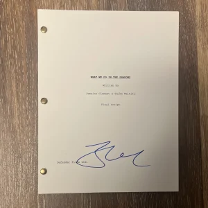 * JEMAINE CLEMENT * signed full script * WHAT WE DO IN THE SHADOWS * 2