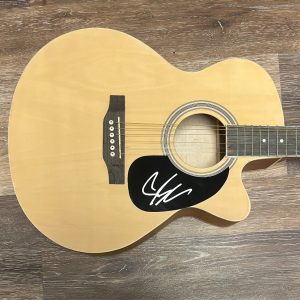 * CONNER SMITH * signed acoustic guitar * CREEK WILL RISE * 1