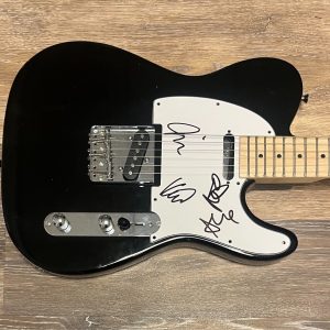 * A DAY TO REMEMBER * signed guitar * JEREMY MCKINNON, NEIL, KEVIN & ALEX * 1