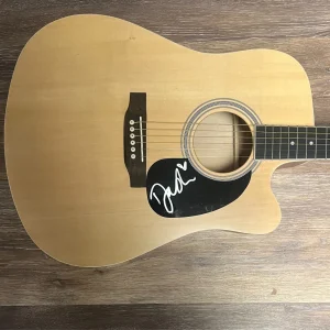 * DASHA * signed acoustic guitar * ANNA NOVOTNY * AUSTIN * 1