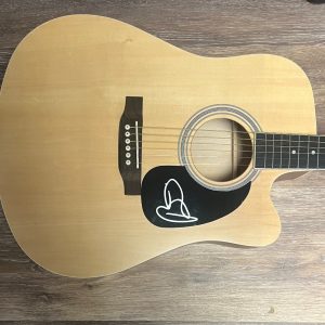 * BRYAN MARTIN * signed acoustic guitar * WE RIDE * 1