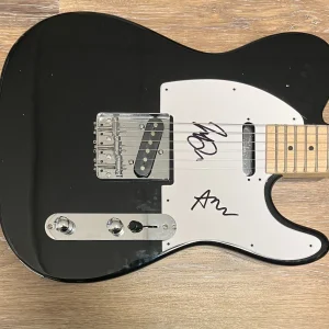 * DURRY * signed guitar * AUSTIN & TARYN * WHO'S LAUGHING NOW * 1