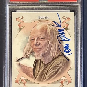 TOM BUNK SIGNED 2021 TOPPS ALLEN AND GINTER CARD PSA/DNA AUTOGRAPH GEM MT 10