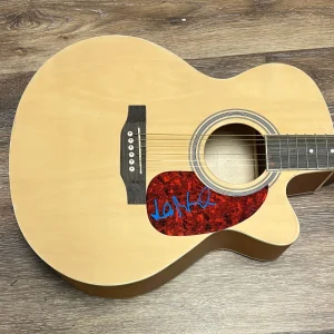 * ANDREW MCMAHON * signed acoustic guitar * THE WILDERNESS * JACK'S MANNEQUIN *