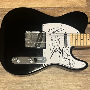 * ASKING ALEXANDRIA * signed electric guitar * DANNY WORSNOP, SAM, CAM & JAMES *