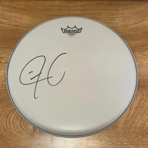 * JIMMY CHAMBERLIN * signed 14" drumhead * THE SMASHING PUMPKINS *